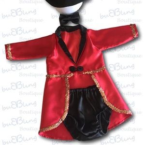 Boys Circus Outfit / Smash Cake Outfit